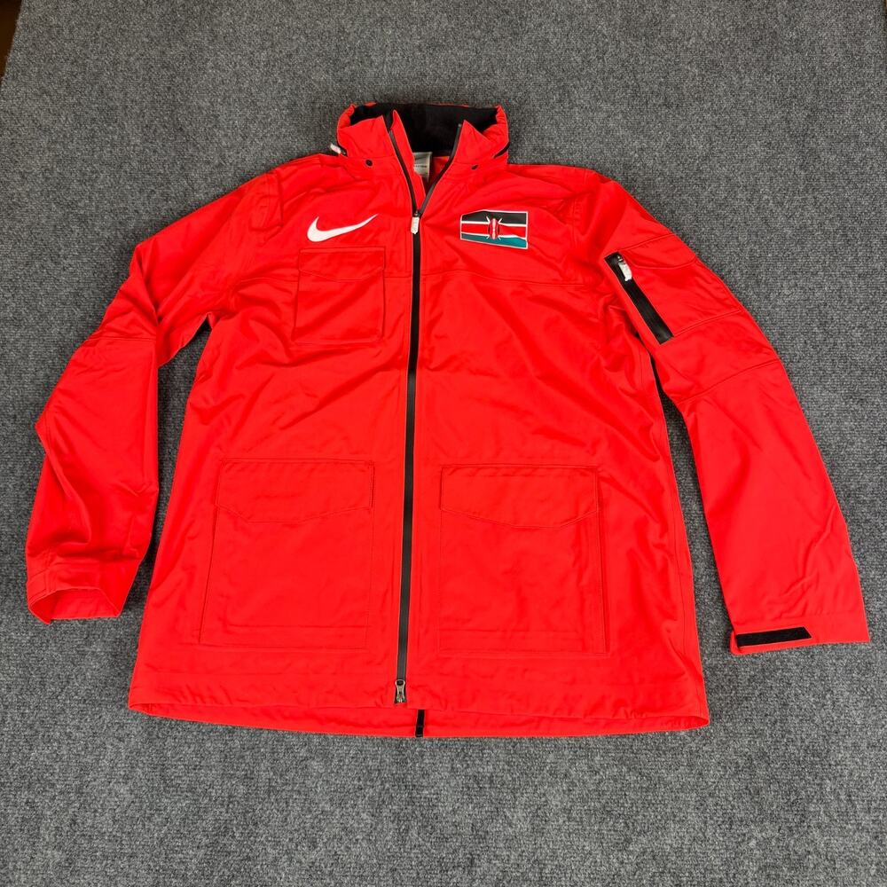 Mens S Nike Pro Elite‎ Storm-Fit ADV Kenya Team Issued Hooded Jacket CI8866-602